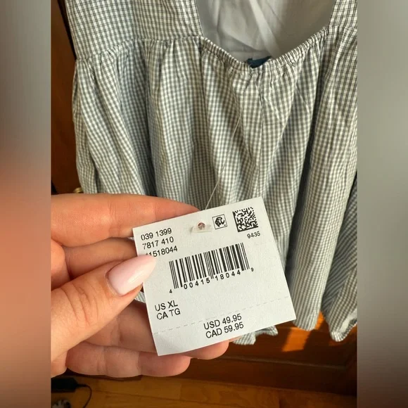 AE HIGH NECK FIT & FLARE ROMPER - Picture 3 of 3